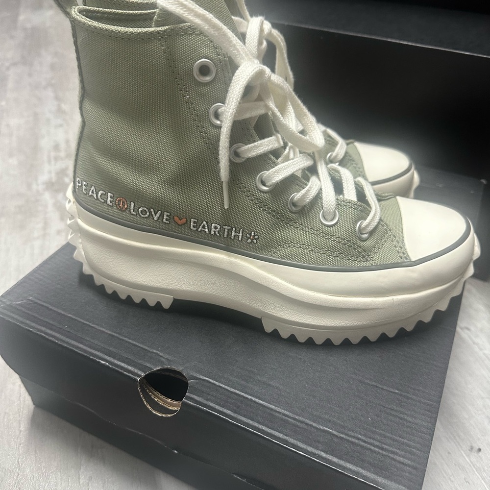 Converse Women's Olive High-Top Sneakers